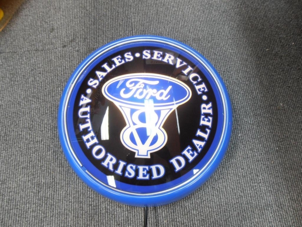 Ford Parts Wall Mount Light Up Globe