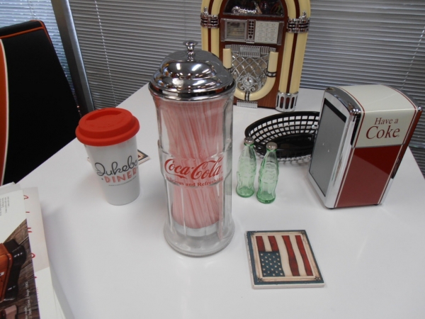 Coke Fully Licensed Glass Straw Dispenser